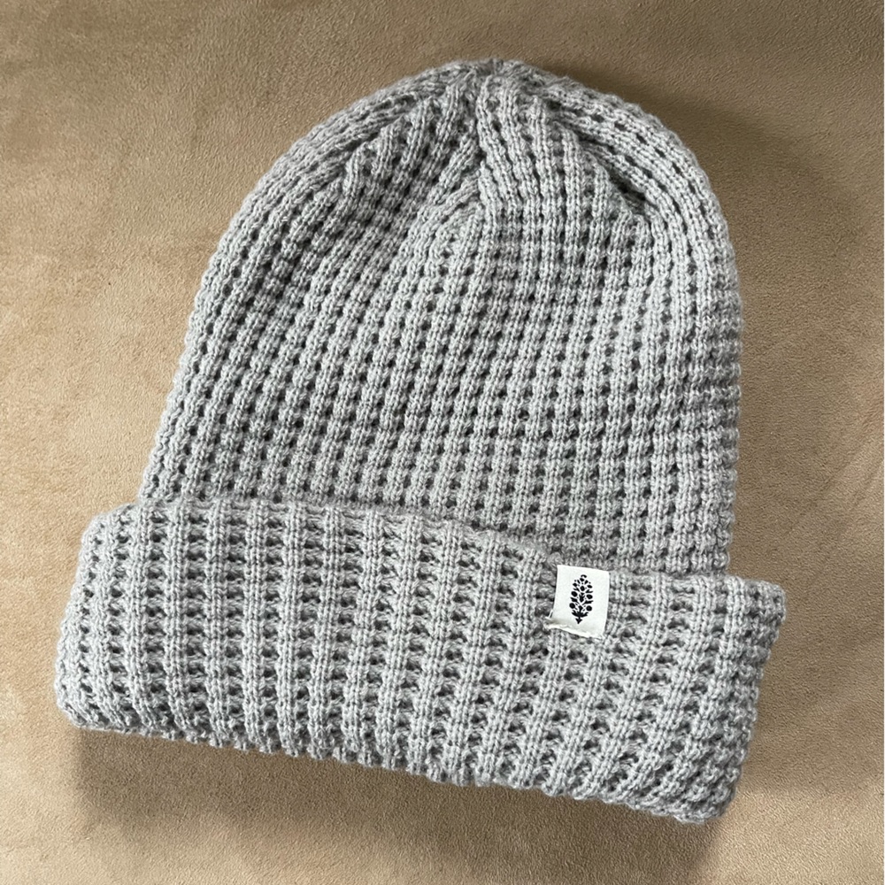 Free people gray beanie hat
